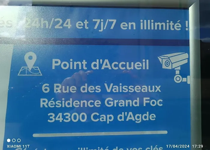 Lägenhet Au Cap D'agde Dans Les Pinedes Agde